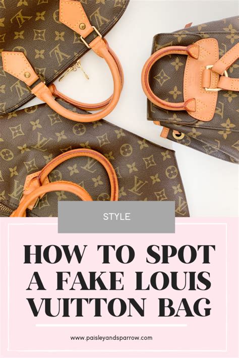 how to spot a louis vuitton bag